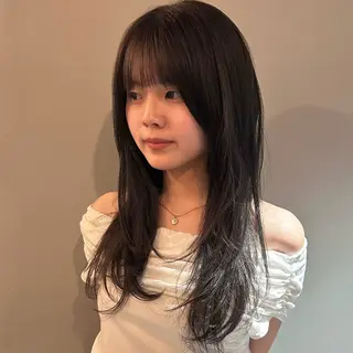 ロング カラー 原宿/透明感カラー 🌴yacoのヘアスタイル