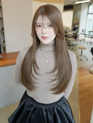 ロング カラー shun 原宿/表参道のヘアスタイル