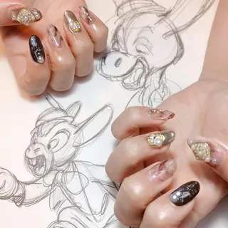 ネイル 平尾駅前/持込み専門 /owlnailのネイルデザイン