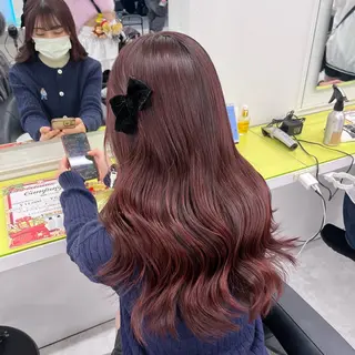 カラー akari🎀🤍 ガーリーstyleのヘアスタイル