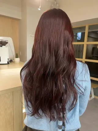 カラー ひな‪‪︎/暖色 柔color🌷のヘアスタイル