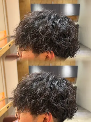 メンズ 縮毛矯正モデル募集中 SORAのヘアスタイル