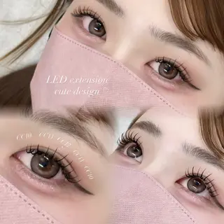 マツエク・マツパ sora🎀 makea福岡のマツエク・マツパデザイン