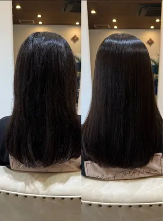 ロング 齋藤 里紗のヘアスタイル