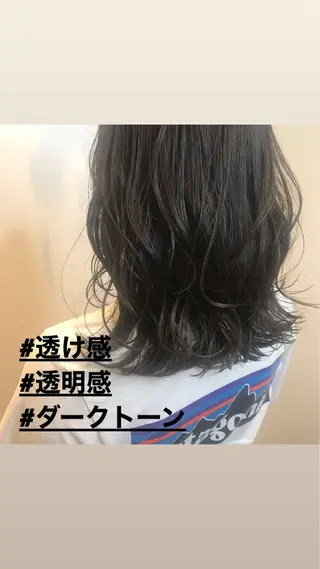 ミディアム 💎【髪質改善/縮毛 矯正/田上貫太】💎のヘアスタイル
