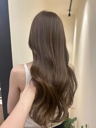 ロング カラー hub hair レイヤー/透明感のヘアスタイル