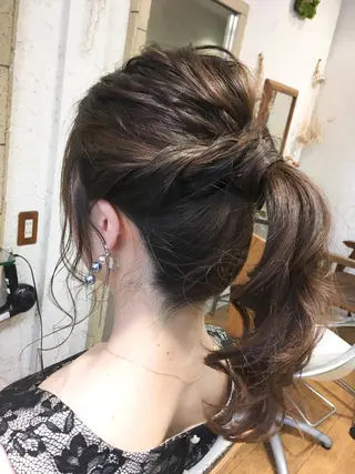 ヘアアレンジ 💭メンズ特化 フクダ💭のヘアスタイル