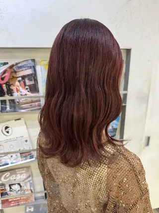 ミディアム カラー [YUCCA] Junaのヘアスタイル