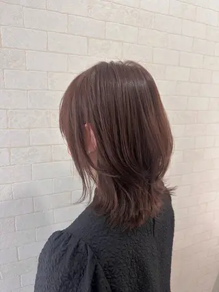 ミディアム カラー 💎ハイライトカラー /髪質改善カラー💎のヘアスタイル