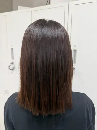 ミディアム カラー GRANDEUR 珠羽のヘアスタイル