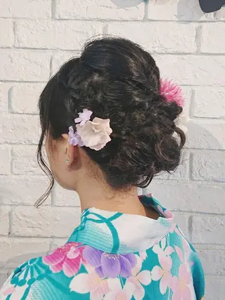 ヘアアレンジ 田坂 真弓のヘアスタイル