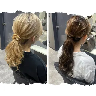 ヘアアレンジ hairset salonのヘアスタイル