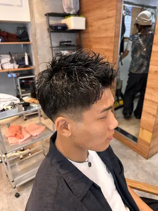 ショート 🔥メンズカラー🔥 セヤシュウヘイのヘアスタイル