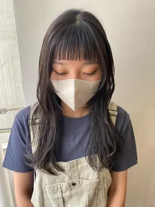 ロング フレンチボブパーマ Yuukiのヘアスタイル