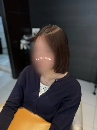 ミディアム 🤍たむら みなみ 銀座🤍のヘアスタイル