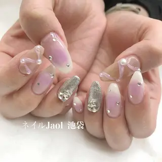 セミロング ネイルJaol 池袋のネイルデザイン