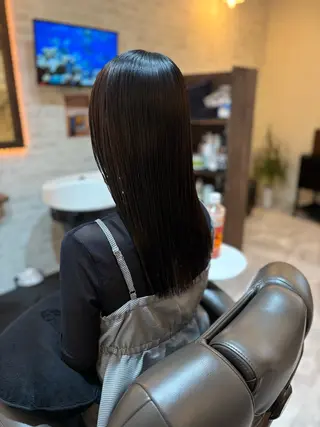 ロング ツヤ髪専門美容師 桑原 和誠のヘアスタイル