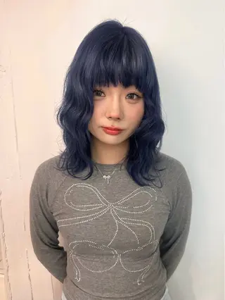 ミディアム Hana ハイトーン🕯🩰のヘアスタイル