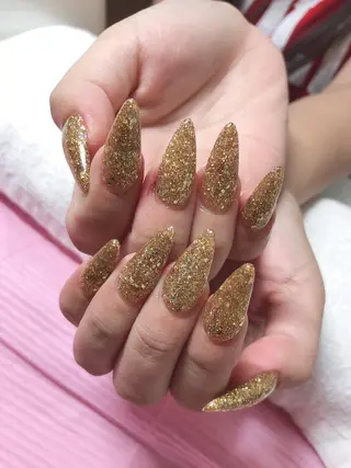 セミロング ネイル 《LB》ラブリエ Nail&eyeのマツエク・マツパデザイン