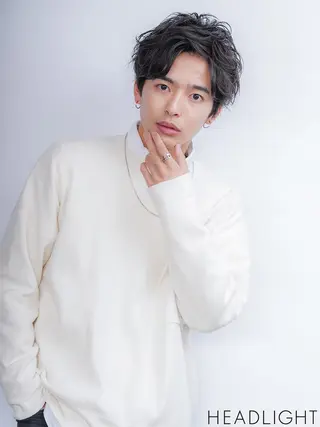 メンズ ヨコスカ チヒロのヘアスタイル