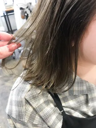 ミディアム 初めてでも失敗しない 透明感カラー Miiのヘアスタイル