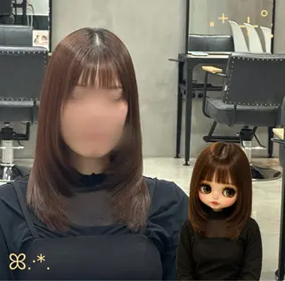 ミディアム 🐈‍⬛ 桐弓🐾⭐︎のヘアスタイル