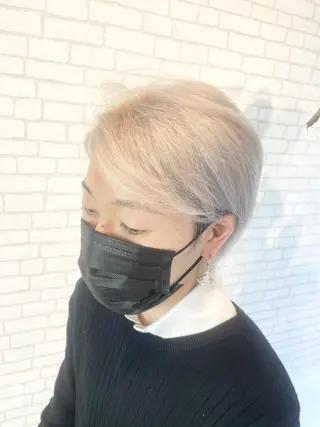 ショート カラー AMITYメンズ特化 ASUMIのヘアスタイル