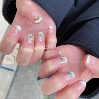 ネイル 地爪育成💅 kanaoanailのネイルデザイン
