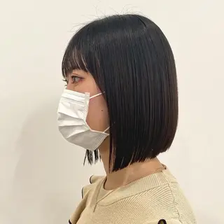 ショート センターパート特化 井上健太のヘアスタイル