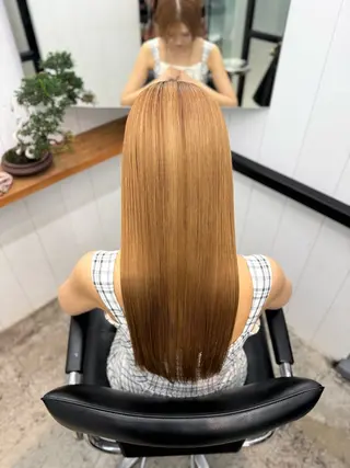 ロング マツザキ 美髪のヘアスタイル