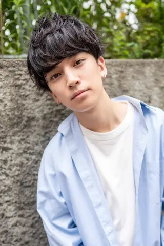 ショート メンズ パーマ メンズ特化 TAKE高崎のヘアスタイル