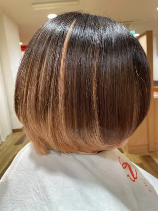カラー 長宗 智也のヘアスタイル