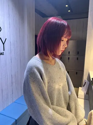 カラー junya カラーモデル募集中のヘアスタイル