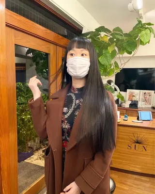 ロング 杉山 憂人のヘアスタイル
