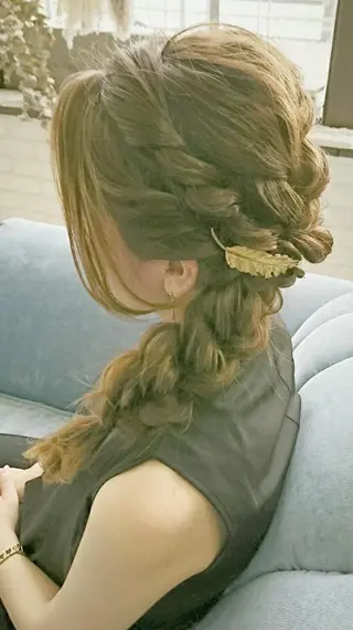 ロング ヘアアレンジ 植田 真理のエステ・リラクイメージ