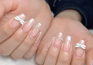 ネイル Aura  Nail 長さだし/パラジェルのネイルデザイン