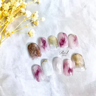 ネイル モチの良さ◉ フィルインネイル♡のネイルデザイン