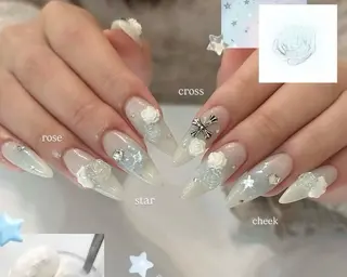 ネイル Sora nail 長さ出し専門店のネイルデザイン