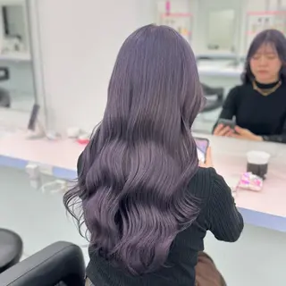 ロング カラー ヘアアレンジ 💘Risa💘/ミ ルクティ/ハイトーンのヘアスタイル