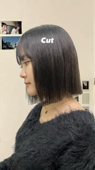 ミディアム JUURI- Shionのヘアスタイル