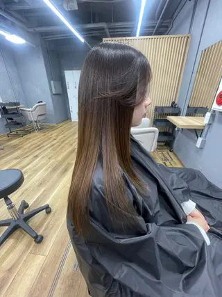 髪質改善カラー /髪質改善ストレートのヘアスタイル