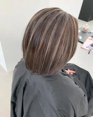 カラー LINOET名古屋 ブリーチ/ハイトーンのヘアスタイル