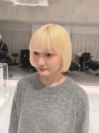 ショート カラー 🪞透け感&韓国ヘア 🪞honokaのヘアスタイル