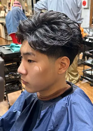 ショート メンズ 中原 祥太のヘアスタイル