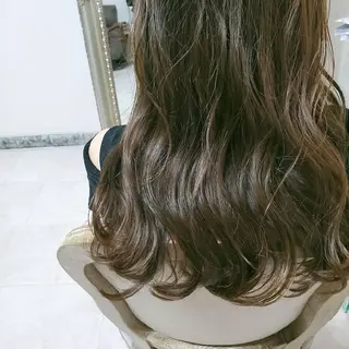 ヘアアレンジ ロング カラー See by merのマツエク・マツパデザイン