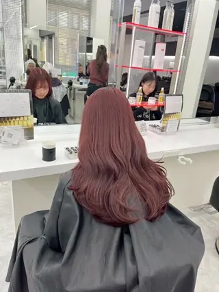 カラー 🪞official FRUITS渋谷🩰のヘアスタイル