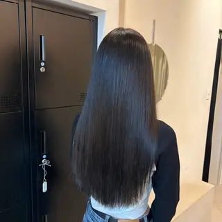 ロング カラー 植野 さくらのヘアスタイル