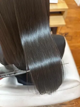 セミロング テクニカルディレクタ ー葛西凌大のヘアスタイル