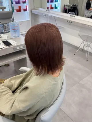 ミディアム カラー 🍀透明感ナチュラル カラー🍀じゅんのヘアスタイル