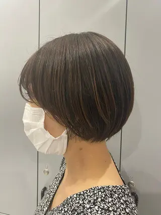 ショート 村山 豪歩のヘアスタイル
